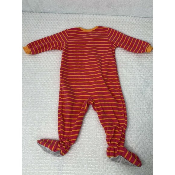 Sleepers fleece footie pajamas Carters Size 12M - Picture 4 of 4